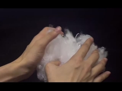 0.9D Virgin Hollow Fiber Fill Environmental Friendly 32mm Psf Voor het vullen