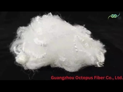 Matrixstabiliteit Polyester Man Made Fiber 64mm Lage smelt Off Wit PSF