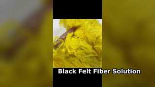 Gele viscosestapelvezel 1,67D×51mm, zachte ademende geregenereerde cellulosevezel voor spinnen en T