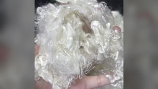 Cool Cloud Velvet Fiber 1,5D×64mm, onmiddellijke koeling pluizige fluwelen stapelvezel voor beddengoed
