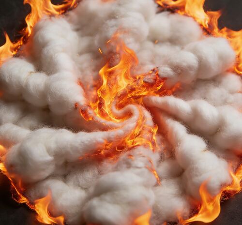 Het laatste nieuws van het bedrijf over Richtsnoeren voor het gebruik van brandbestendige gerecyclede vezels en aankoopoverwegingen