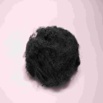 kopen 64 mm zwarte vlambestendige vezels milieuvriendelijke viscose stapelvezels online vervaardiging