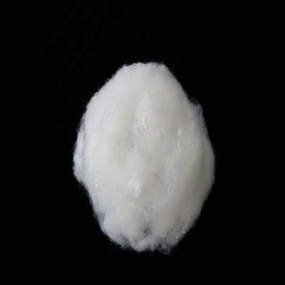 kopen Recycled 15D brandvertragend vezel Recycled PSF witte vezel voor pluis speelgoed online vervaardiging