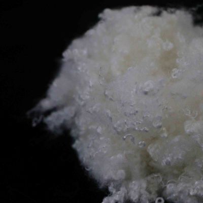 kopen Niet-fluorescerende niet-toxische polyester stapelvezel 3D × 25 mm Puur Wit online vervaardiging
