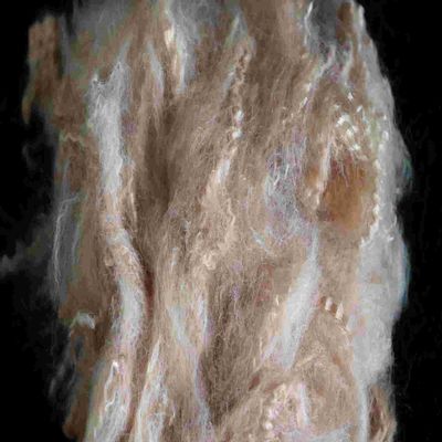 kopen Recycled Psf Polyester Stapelvezel High Tensile Palm Bruin Voor Textiel online vervaardiging