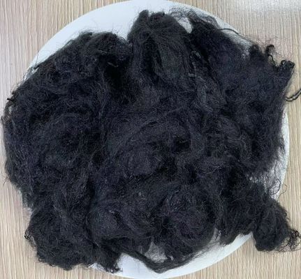 Goede prijs. Polypropyleen stapelvezel 9D 51mm Zwart Smeltpunt 160-170C online