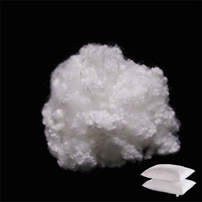 Goede prijs. Holle vezelvuller Siliconeerde gerecycled polyester stapelvezel voor kussensvuller online