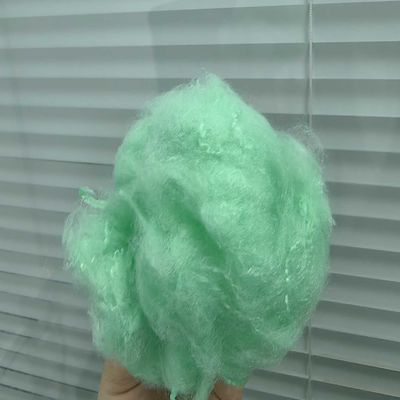 Goede prijs. 51 mm poly synthetische vezels aangepaste kleur polyester stapel voor matras online