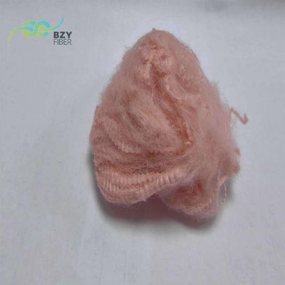 Goede prijs. Milieuvriendelijke roze polyester stapelvezel kunstmatige polyestervezel vulstof online
