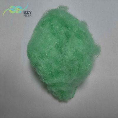 Goede prijs. Gekleurde, gerecycleerde groene polyester natuurlijke vezels voor de productie van spinnen online