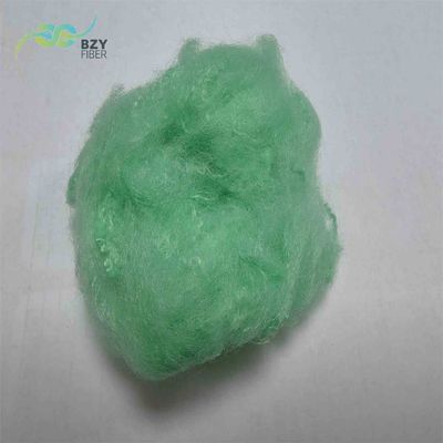 Goede prijs. Recycled PET Polyester Stapelvezels Groen 2,5D PSF Voor de productie van garens online