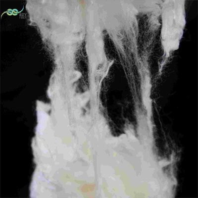 Hoog verlengde 60 mm vlamvertragende polyestervezel voor witte niet-geweven weefsel