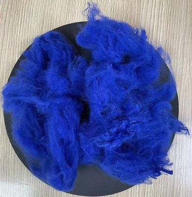 Goede prijs. Recycled polyester stapelvezel 4.5D 51mm edelsteen blauw online