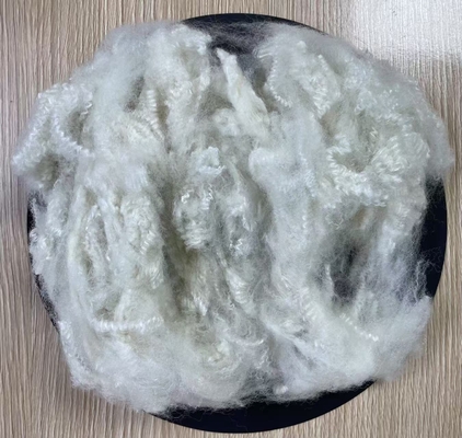 Goede prijs. 6D polyester stapelvezel Goed slagvermogen Niet-gesiliconeerde synthetische textielvezel voor uw behoeften online