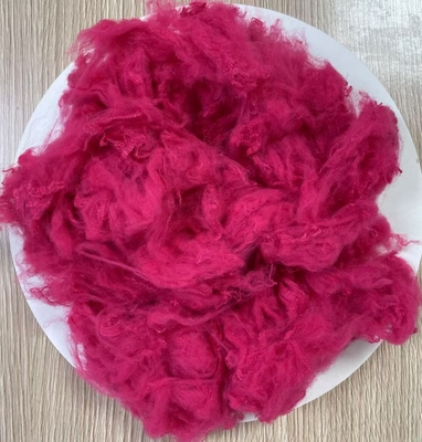 Goede prijs. Recycled polyester stapelvezel 1,5D 38mm pruimpaars A-klasse online