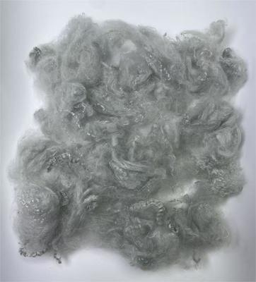 Goede prijs. Recycled Polyester Staple Fiber 2.5D 51mm Grey with Moisture Regain 0.4% and Last Fastener 4 Or Above online
