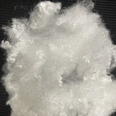 Kwaliteit 15Dx64mm Vlamvertrager gerecycled brandwerend holle vezels voor veilig textielvulling fabriek