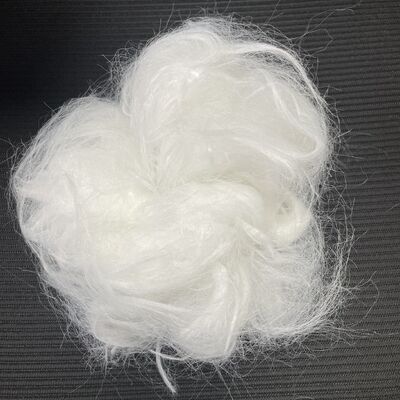 Kwaliteit Voor de winter brei garen textiel mix Coat & Hat Fabric Productie,High Shine 90D Mohair Like Fiber 102MM fabriek