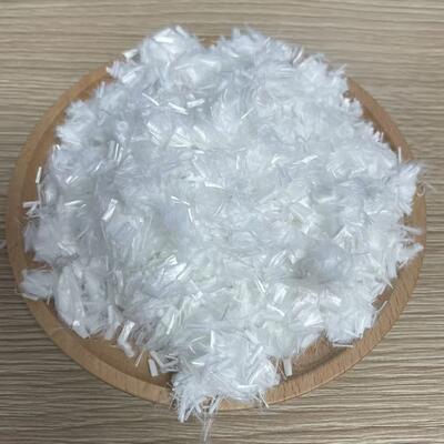 Voor asfalt en bouw Filtratie Wegbouw Hoogsterkteversterking 4D*6MM Fiber Polyester Gesneden Stapelvezel