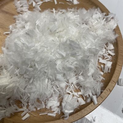 Kwaliteit Fijne Denier Bicomponent Thermal Bonding PET-vezel 6MM, milieuvriendelijk Low Temp Fusible Fiber voor industrieel gebruik Filter & Automotive Interieur Filtermaterialen theezakken fabriek