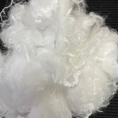 Kwaliteit 1,5D*38MM vochtafvoerende, sneldrogende polyester stapelvezel, voor sportkleding, ondergoed en jerseystof fabriek